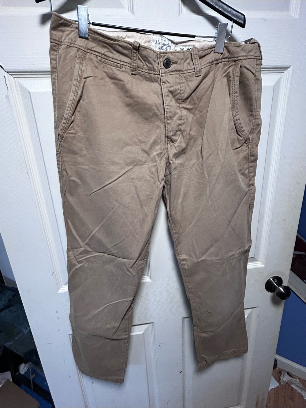 Abercrombie & Fitch Men's Tan Chinos